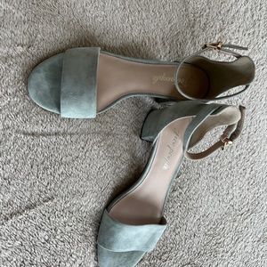 Blue Free People Heels